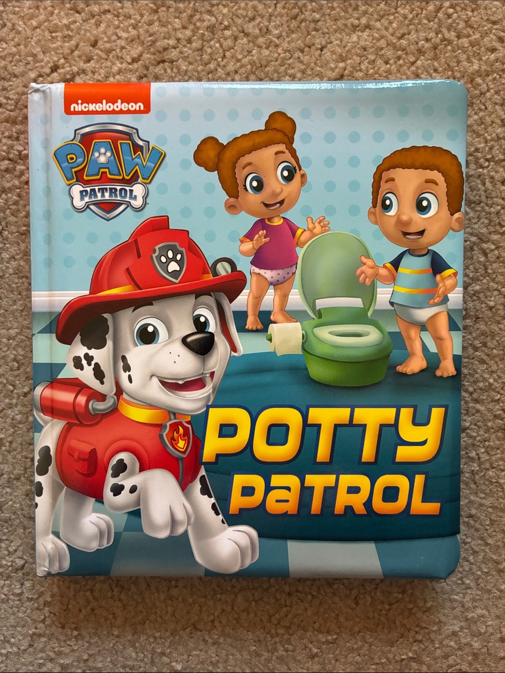 Nickelodeon PAW Patrol “Potty Patrol” Board Book